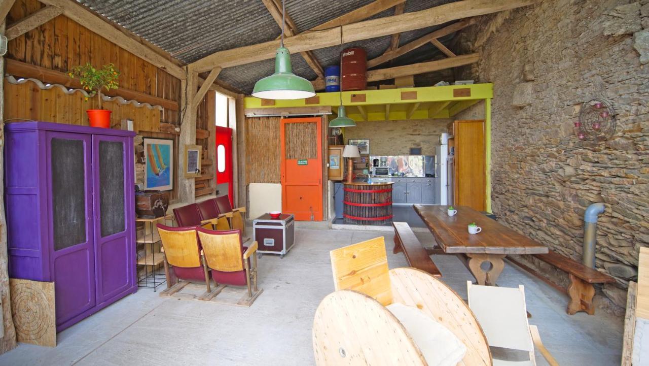 Aux Yourtes De La Fabrique Saint-Florent-des-Bois Ngoại thất bức ảnh